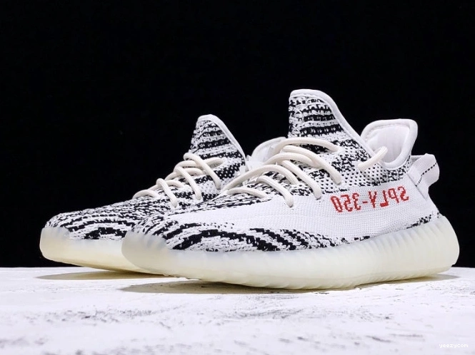 White Black V2 Zebra Adidas 350 CP9654 Boost Yeezy 0805